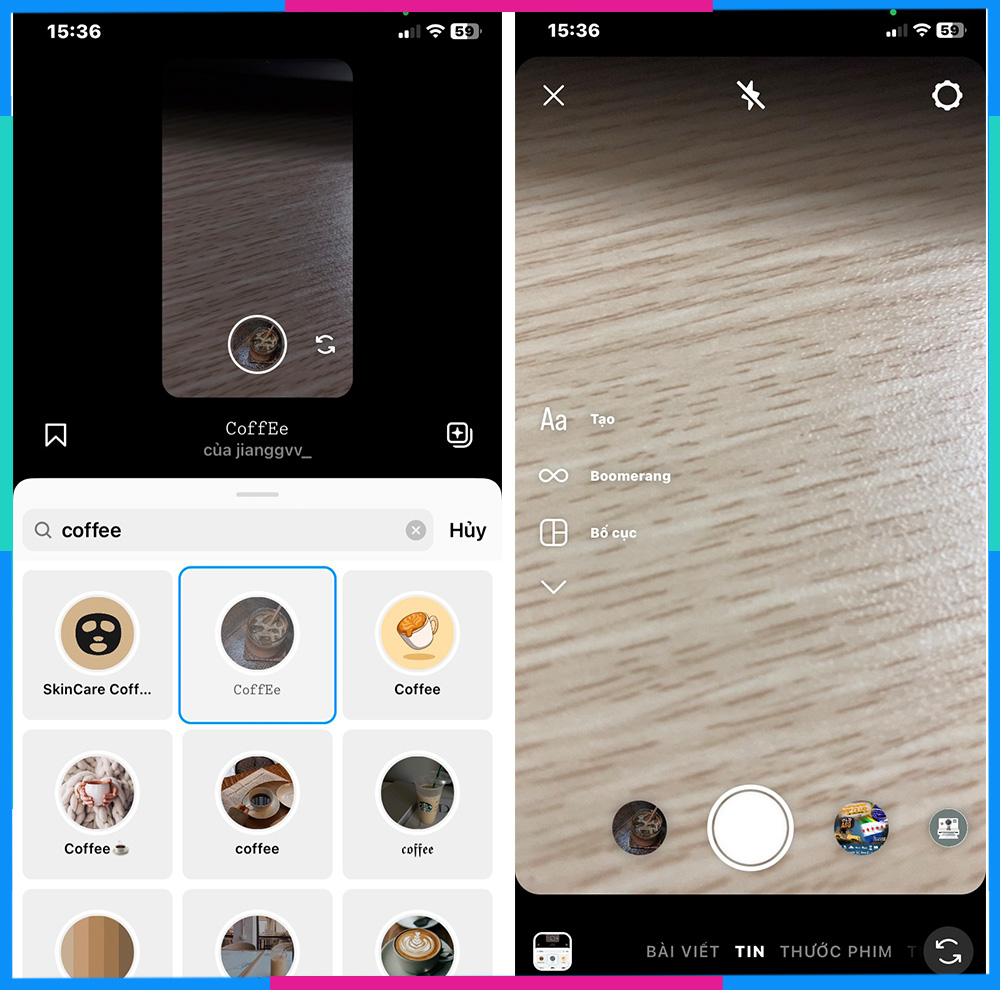 Cách tải Filter trên Instagram về điện thoại B6