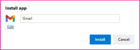 Cách tải Gmail về máy tính qua trình duyệt Microsoft Edge - 3