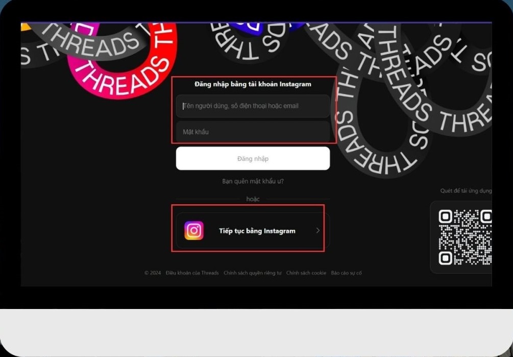 Cách tải và sử dụng Threads trên máy tính bước 2