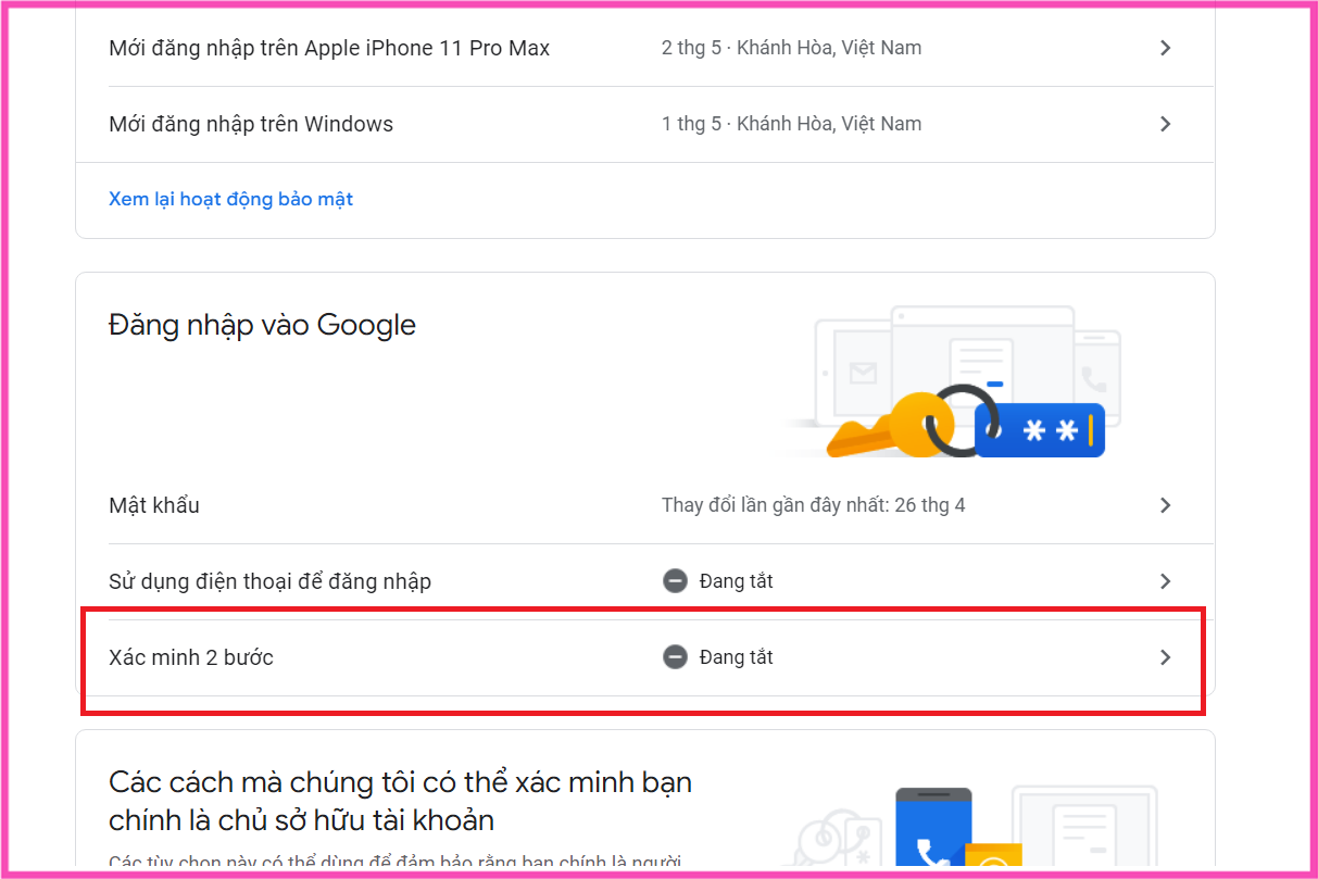 Cách tạo mật khẩu ứng dụng Gmail trên máy tính bước 3.1
