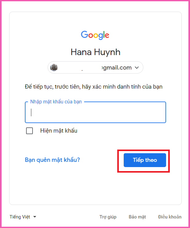 Cách tạo mật khẩu ứng dụng Gmail trên máy tính bước 5