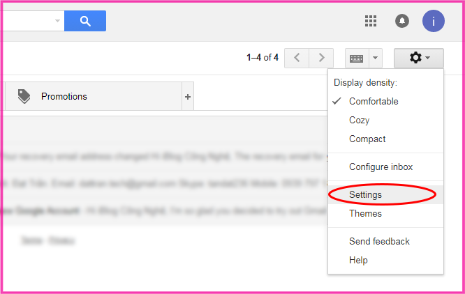 Cách tạo rule trong Gmail chỉ trong vài bước bước 2
