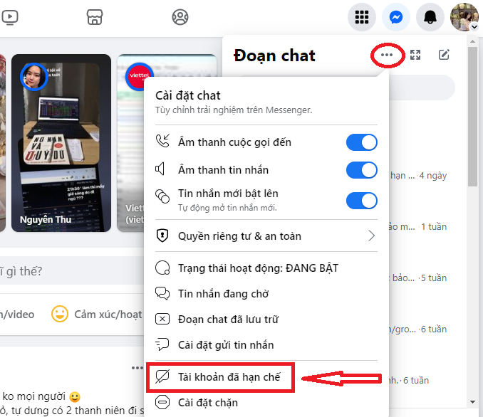 Tính năng hạn chế tin nhắn trên Messenger là gì? Cách tắt và bật từ A-Z