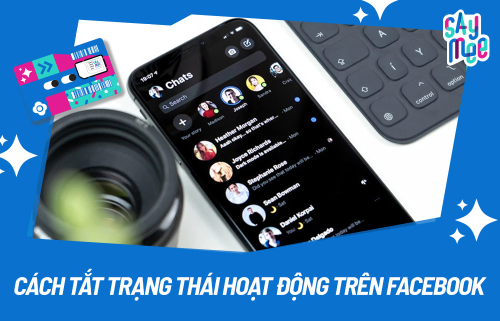 Cách tắt trạng thái online trên Facebook