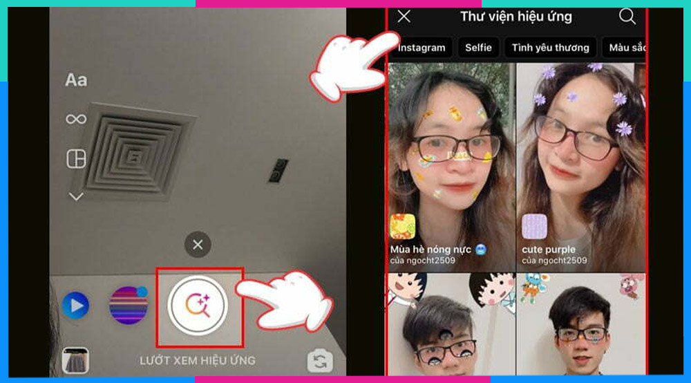 Tìm Filter Instagram đẹp cho nữ