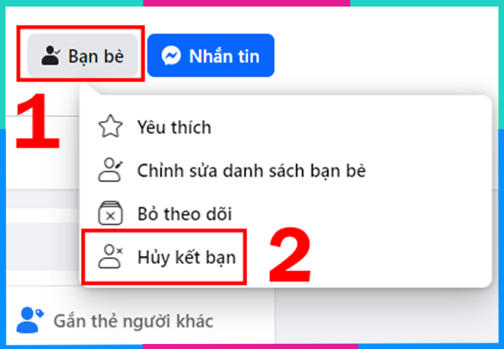 Hướng dẫn chi tiết cách xóa bạn trên Messenger thực hiện dễ dàng