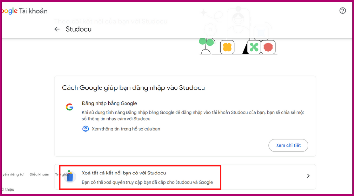 Cách xóa các tài khoản liên kết với Gmail trên máy tính bước 4