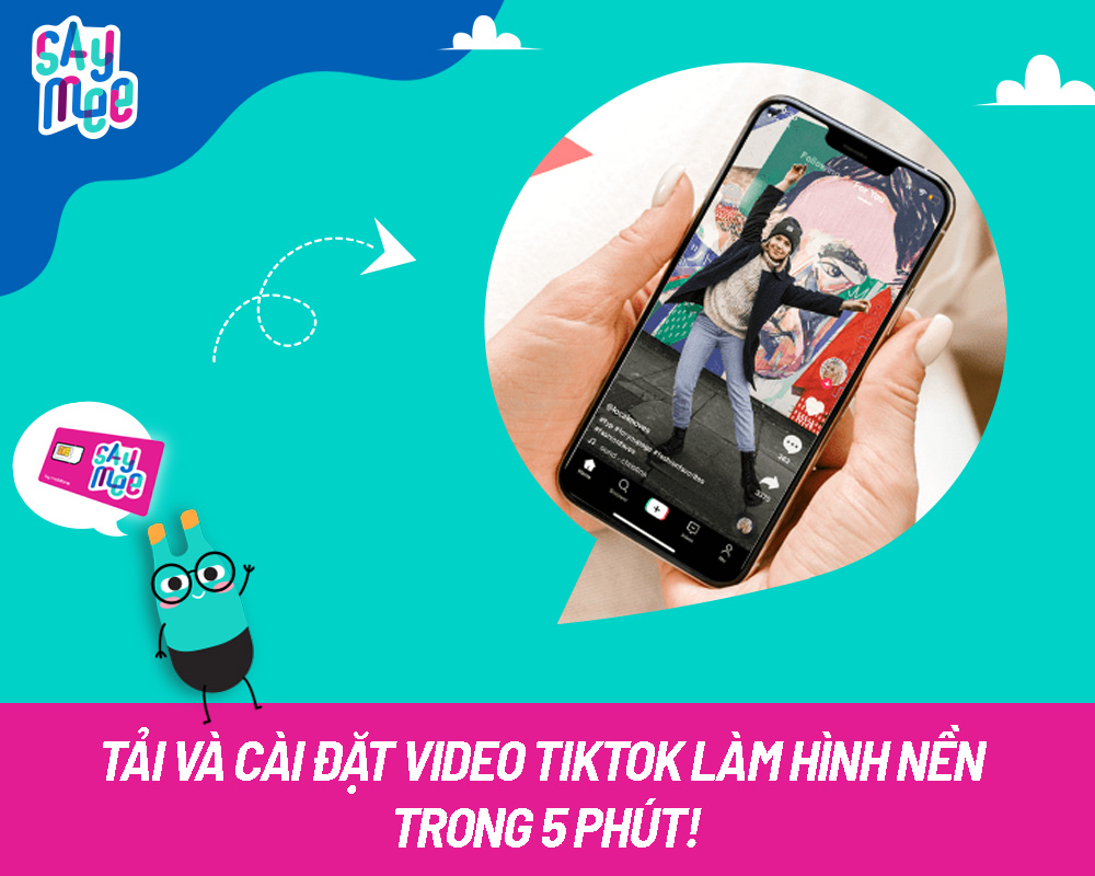 Cách làm hình nền Video Tik Tok