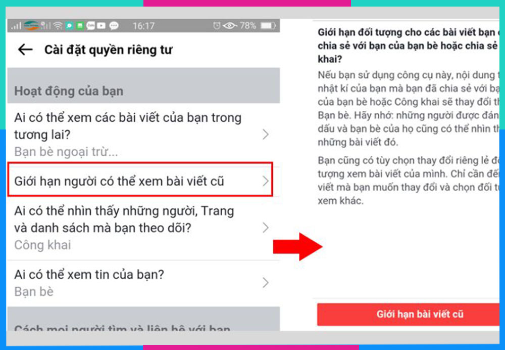 Giới hạn bài viết trong quá khứ B2