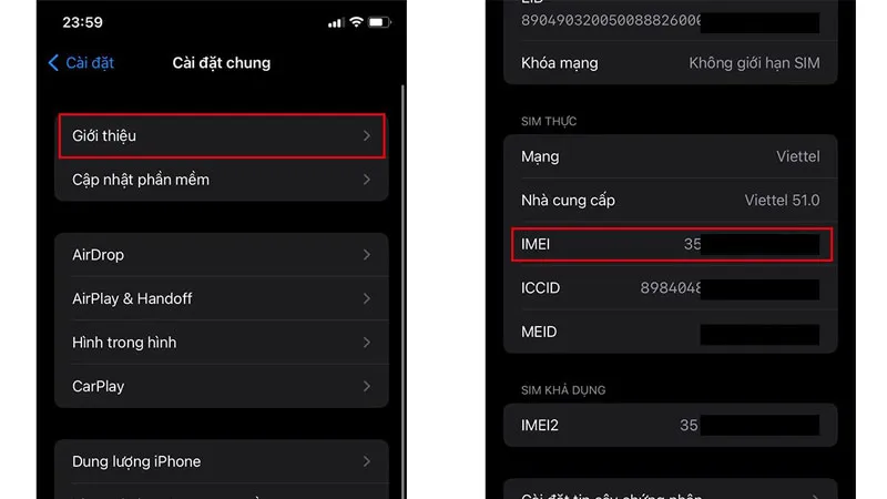 Cách kiểm tra iCloud ẩn trên iPhone bằng IMEI bước 2