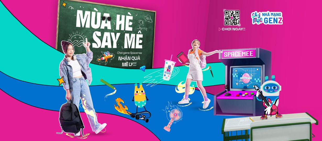 Hướng dẫn chơi game SpaceMee - Mùa hè Say Mê cùng Saymee