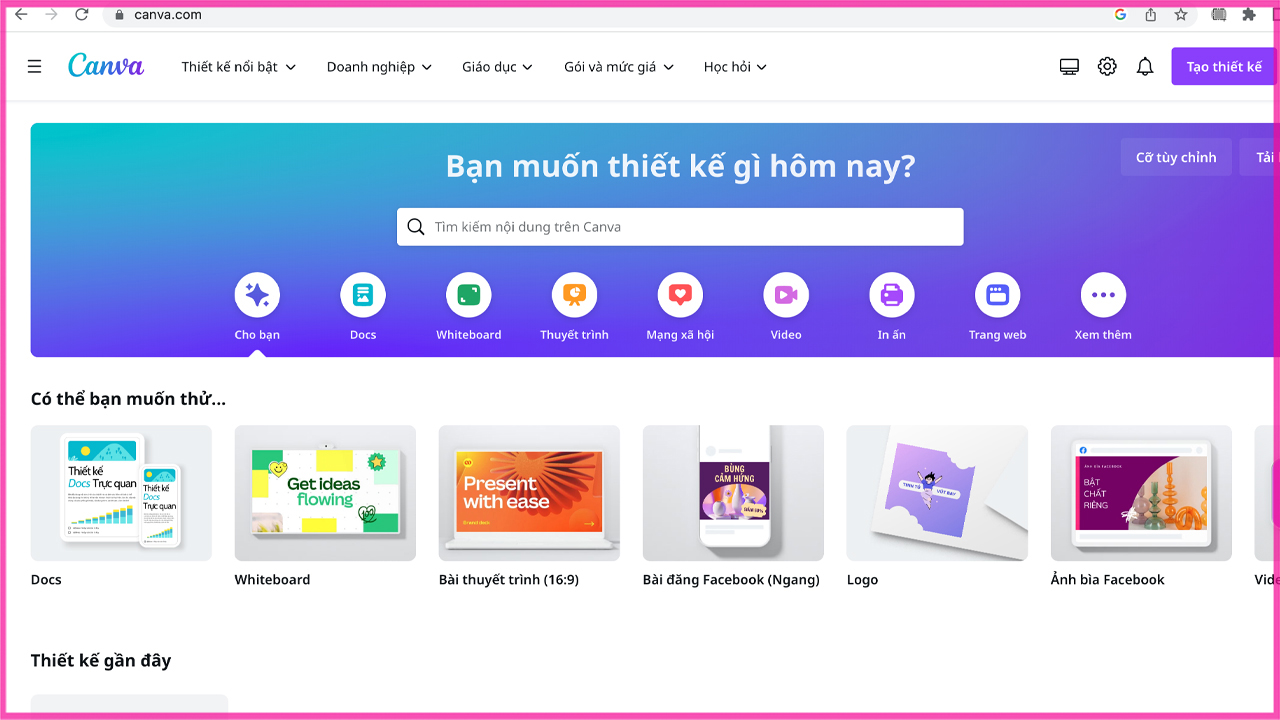 Chuyển Canva sang PowerPoint bằng máy tính bước 1