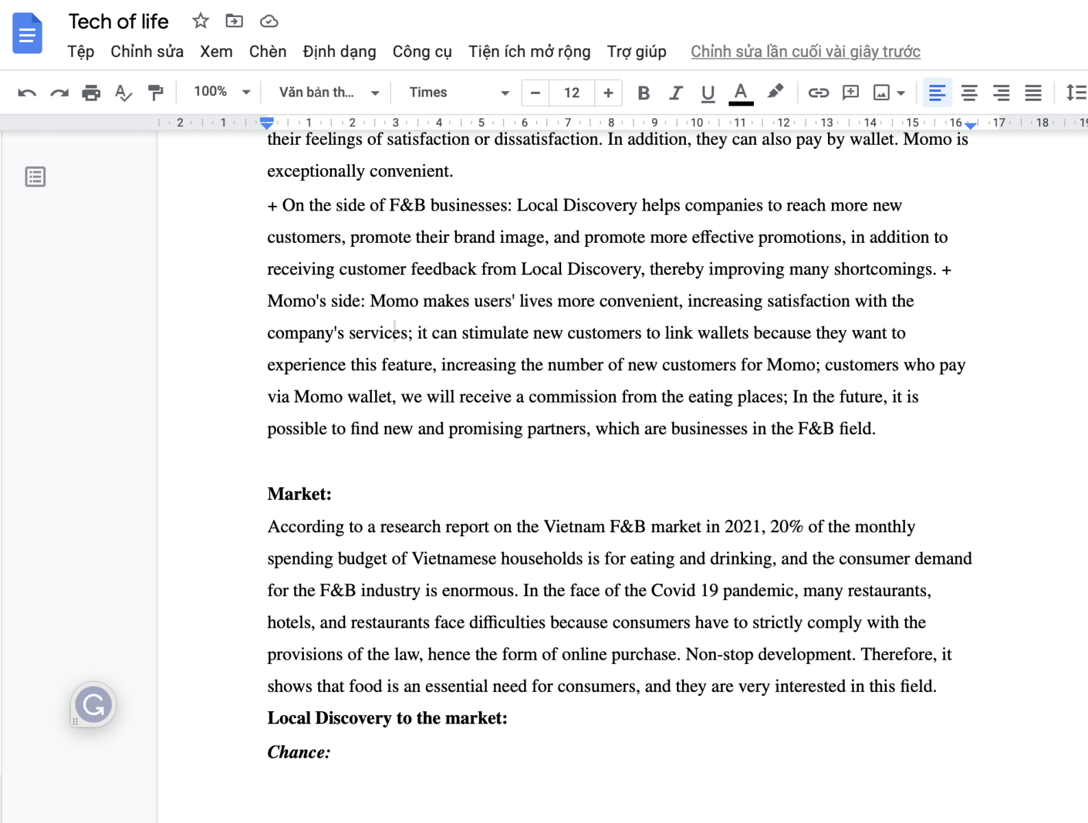 Cách chuyển file PDF sang Word trên Google Drive bước 4