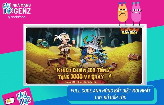 code anh hùng bất diệt