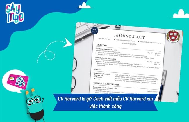 cv harvard là gì