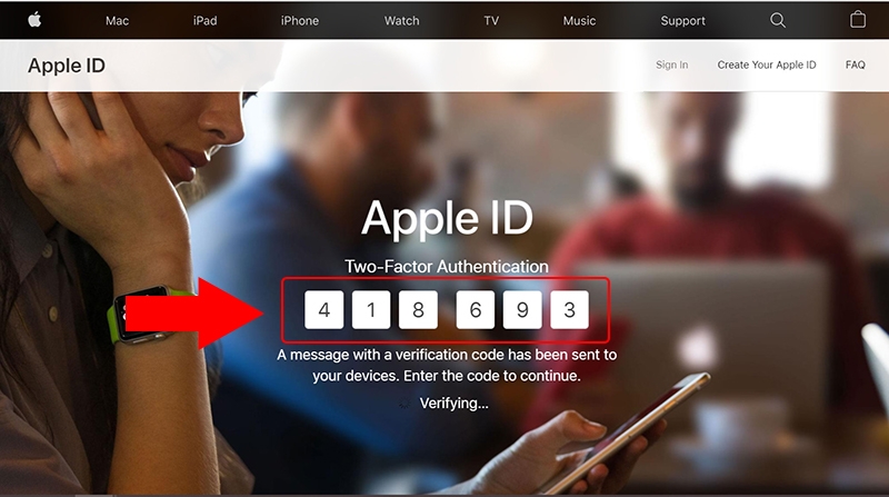Đổi mật khẩu iCloud