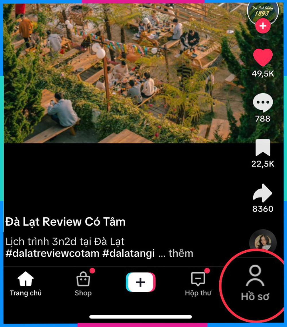 Cách đổi tên TikTok trên iPhone B1