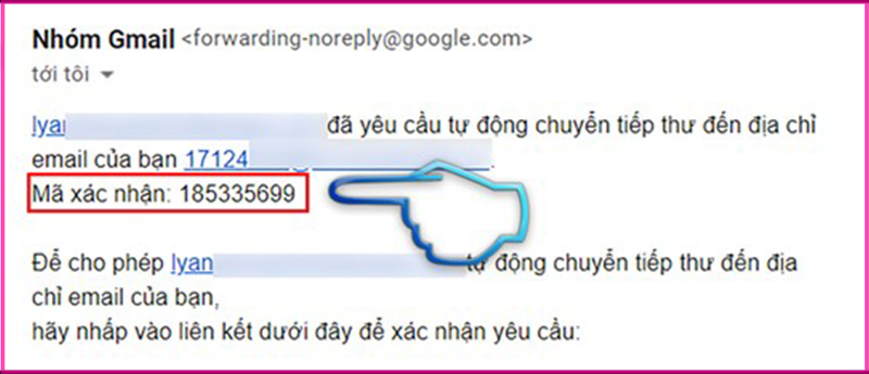 Forward toàn bộ email mới trong Gmail Bước 6