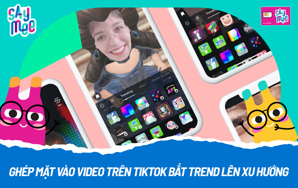 App ghép mặt vào Video TikTok