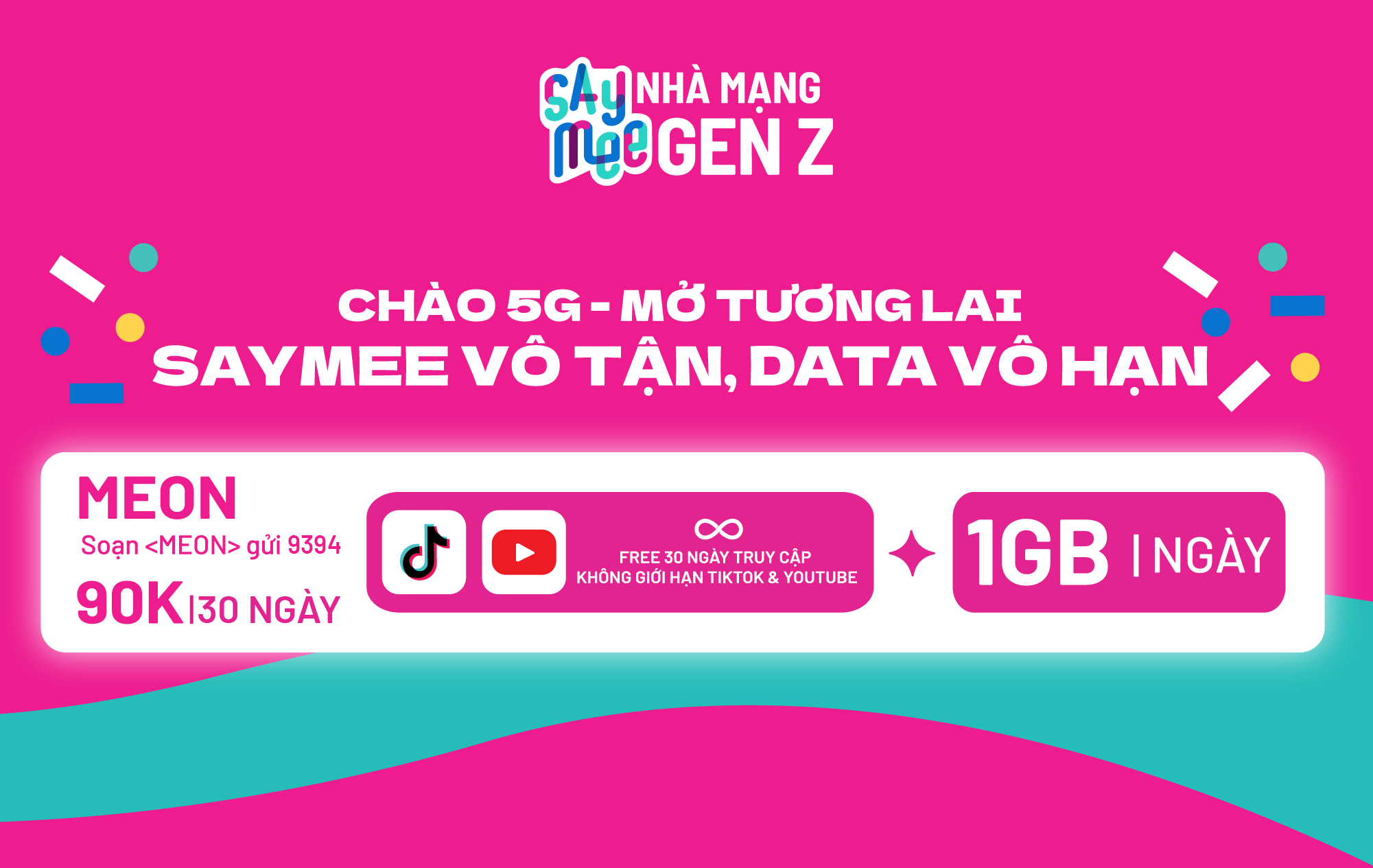 Gói cước MEON Saymee
