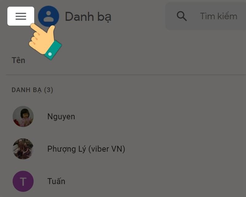 Gợi ý cách lấy danh bạ từ Gmail về máy tính bước 2