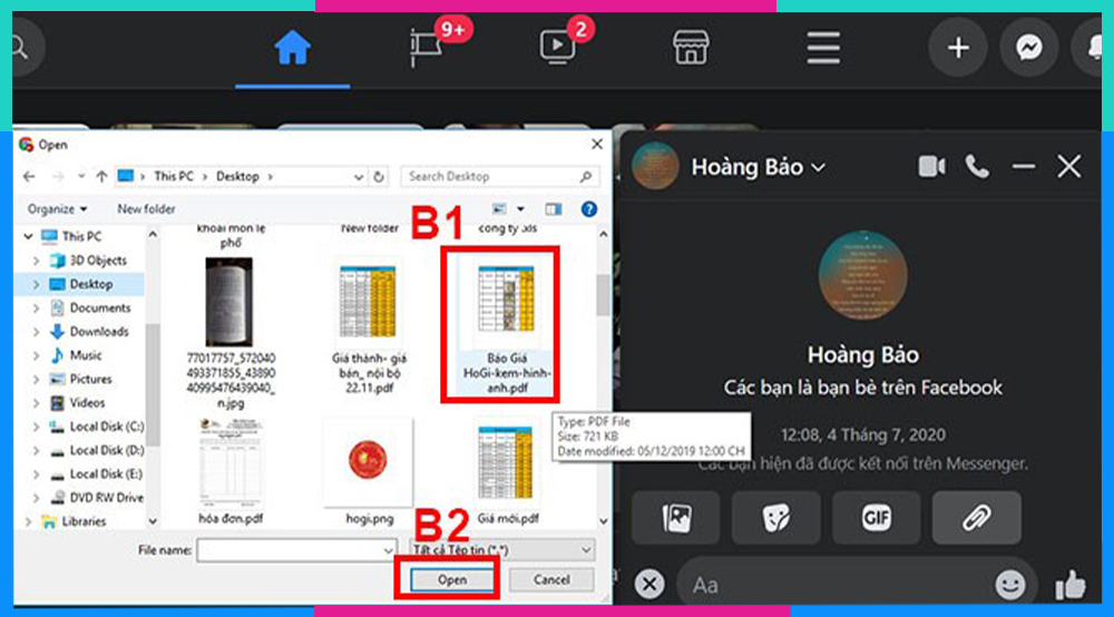 Gửi file qua Messenger thành công với 3 cách đơn giản dưới đây
