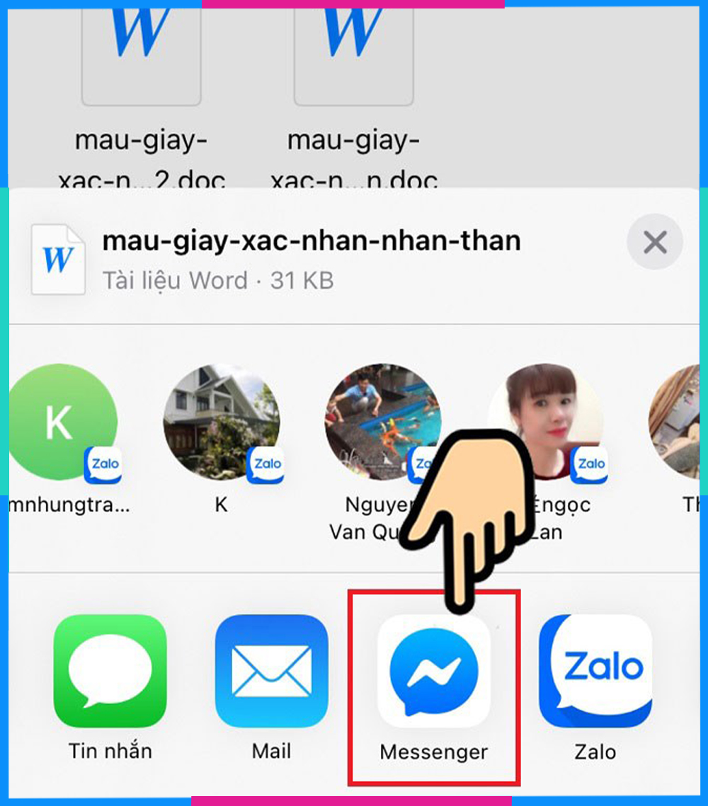 Gửi file qua Messenger thành công với 3 cách đơn giản dưới đây