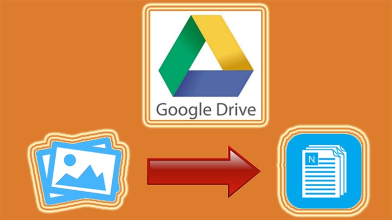 Cách chuyển ảnh sang Word bằng Google Drive 