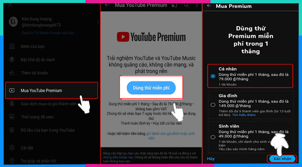 Cách mua YouTube Premium siêu đơn giản bạn không nên bỏ qua