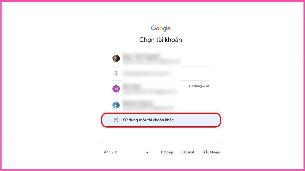 Hướng dẫn cách đăng nhập 2 Gmail trên máy tính bước 2