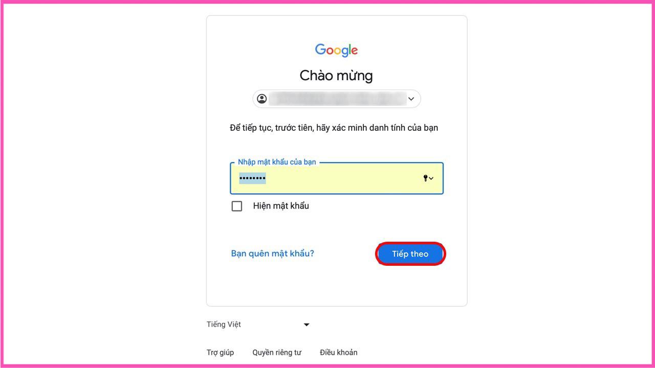 Hướng dẫn cách đăng nhập 2 Gmail trên máy tính bước 4