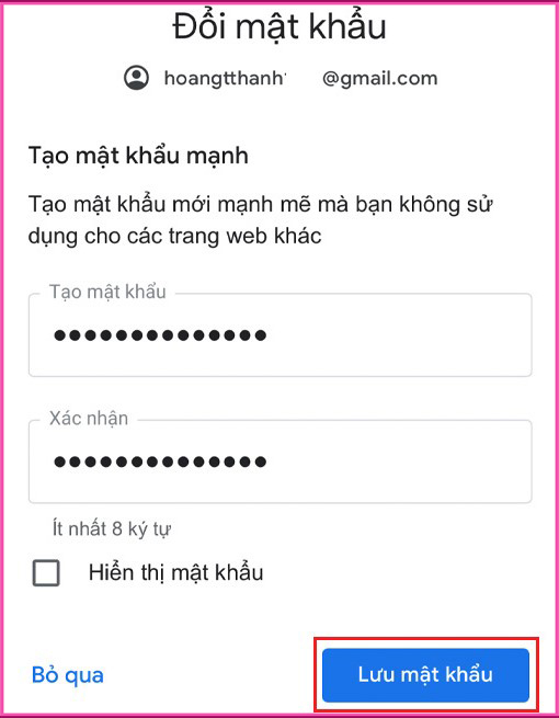 Hướng dẫn thao tác trên điện thoại Bước 3