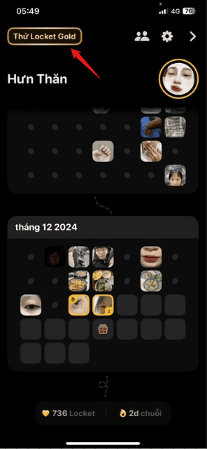 cách mua locket gold đơn giản