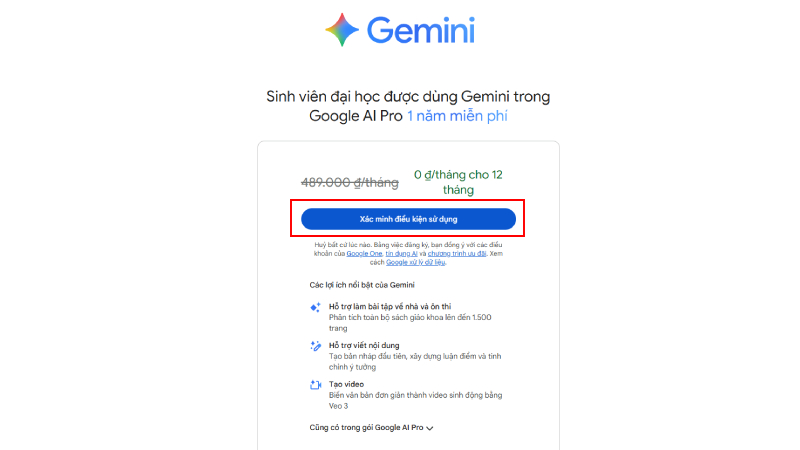 google ai pro miễn phí