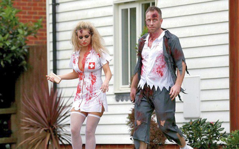 Hóa trang thành Zombie trong các bộ phim tận thế