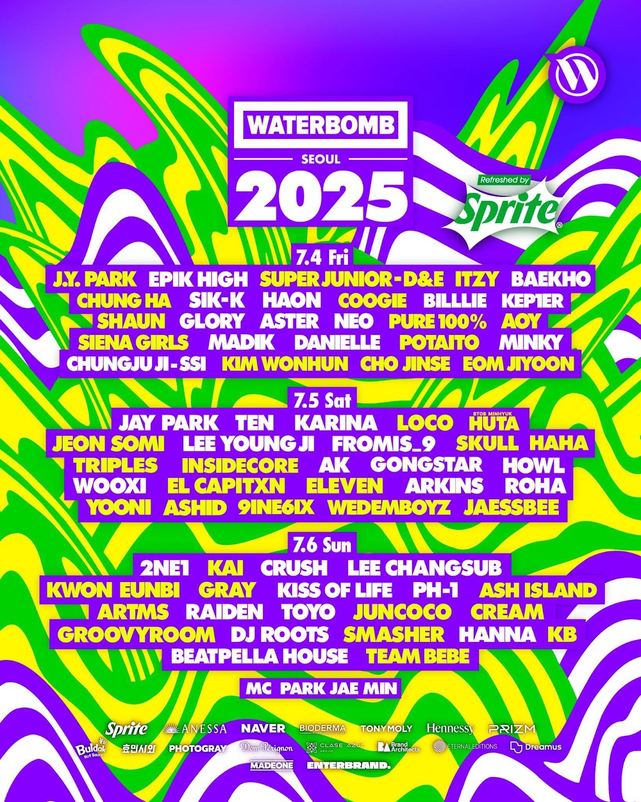 waterbomb 2025 lineup