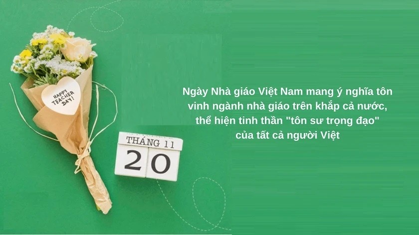 ngày nhà giáo việt nam