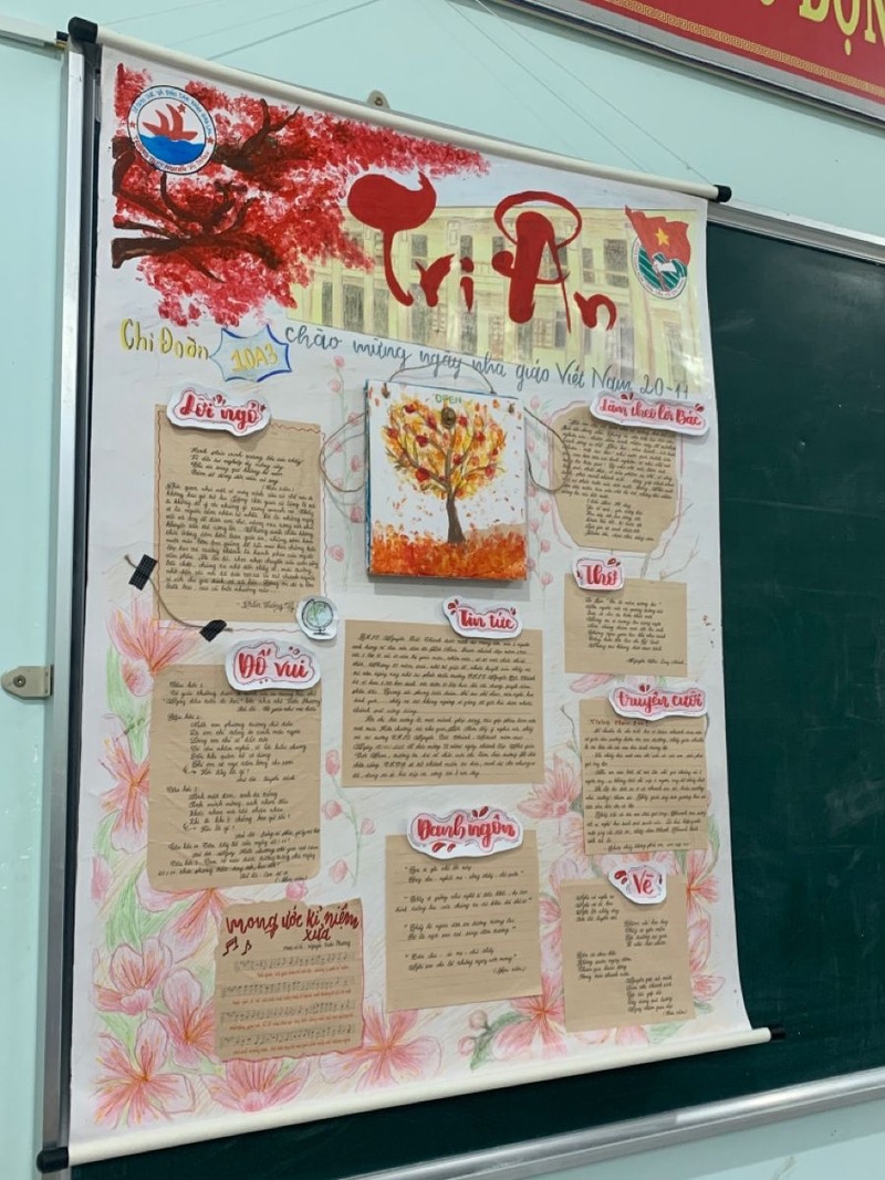 Báo tường 20/11 ảnh 46