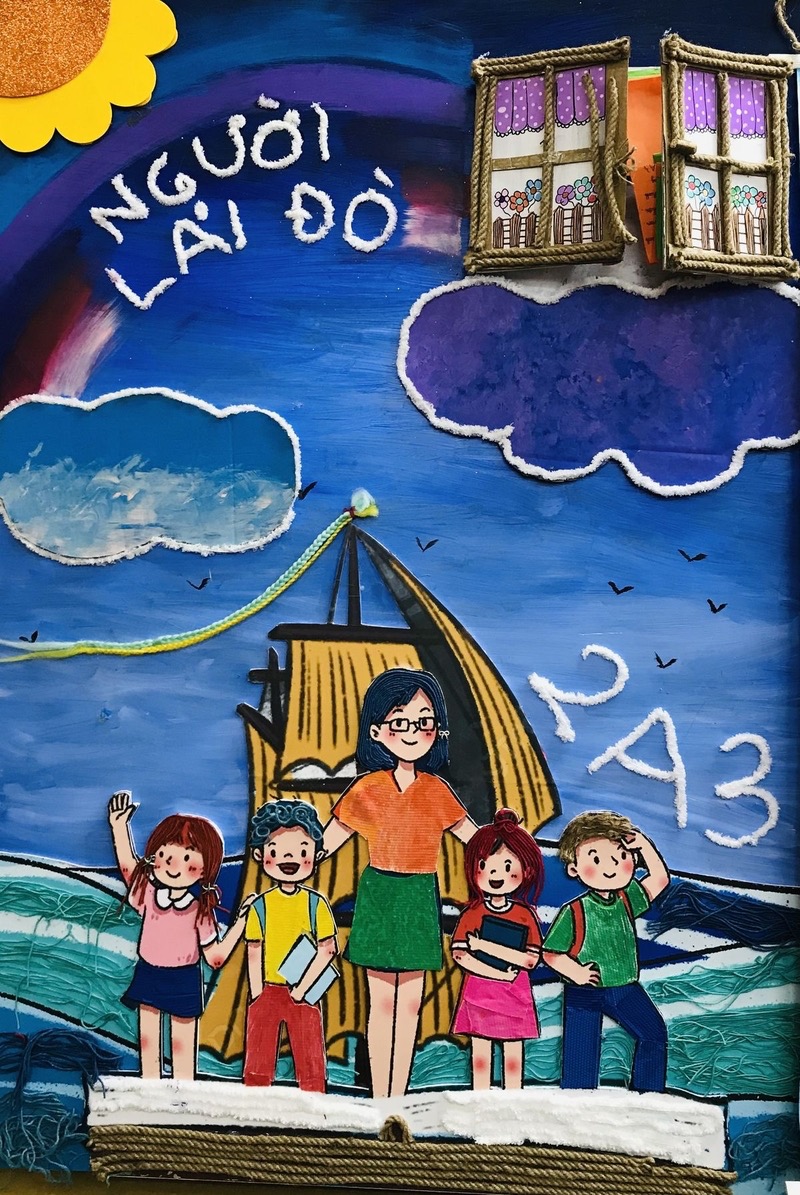 Báo tường 20/11 ảnh 1