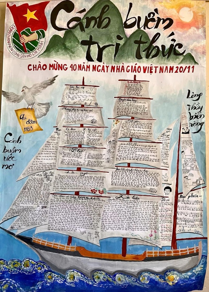 Báo tường 20/11 ảnh 10