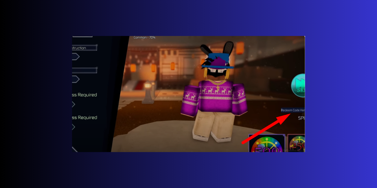 cách nhập code Jujutsu Infinite 2