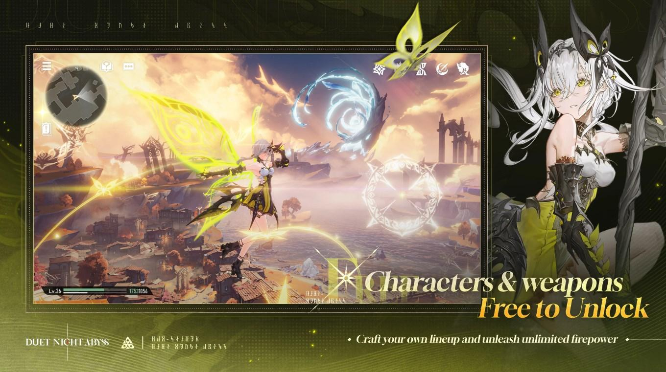 duet night abyss codes