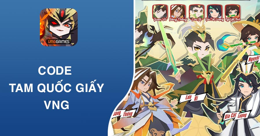 tam quốc giấy vng