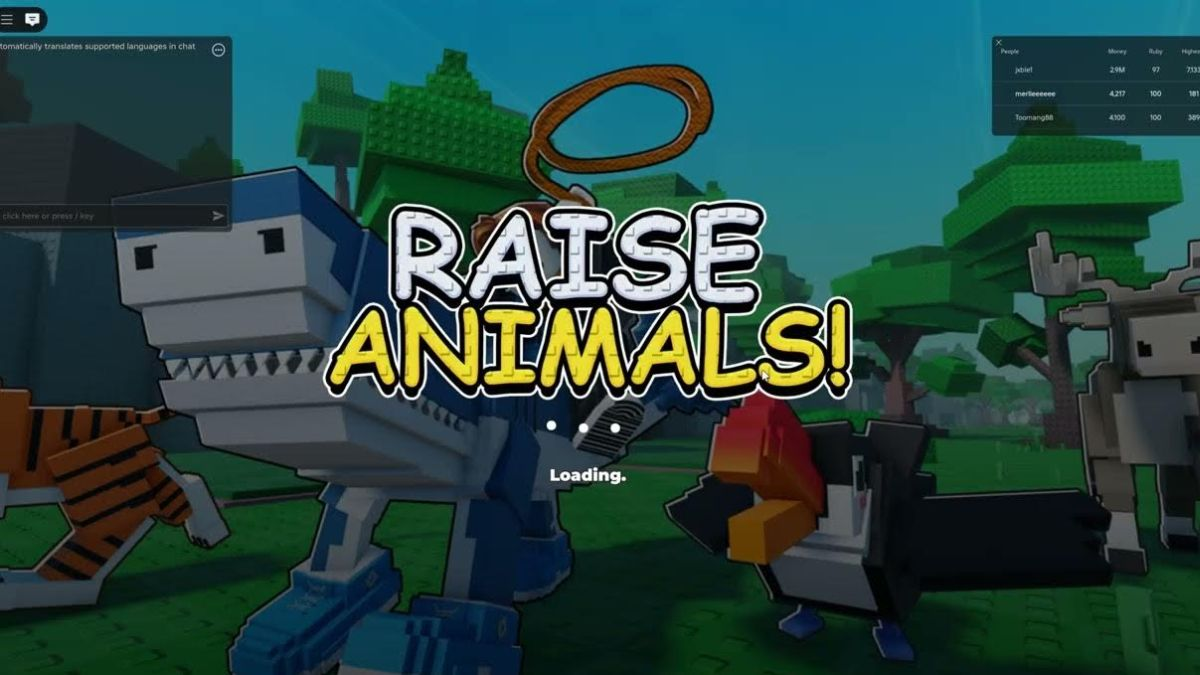 code raise animals update