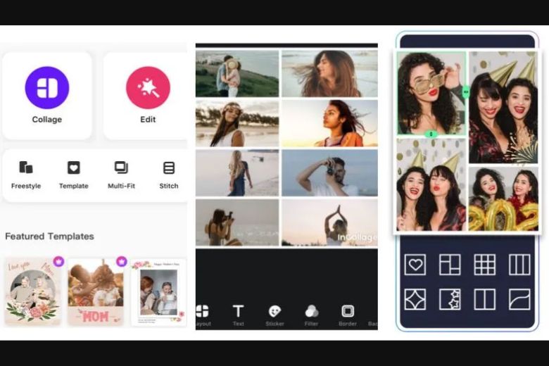 Cách ghép ảnh trên iPhone bằng ứng dụng InCollege