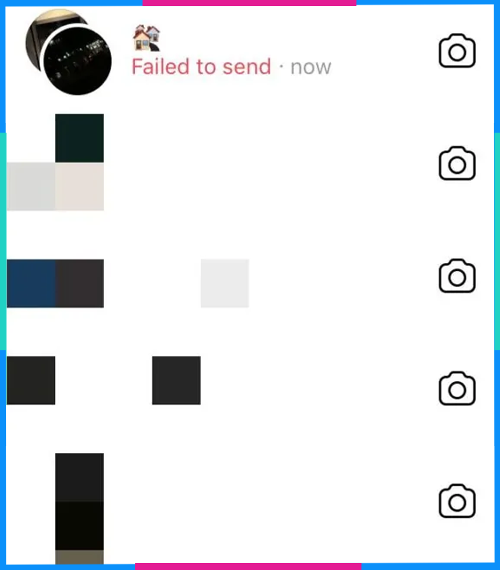 Instagram bị lỗi tin nhắn