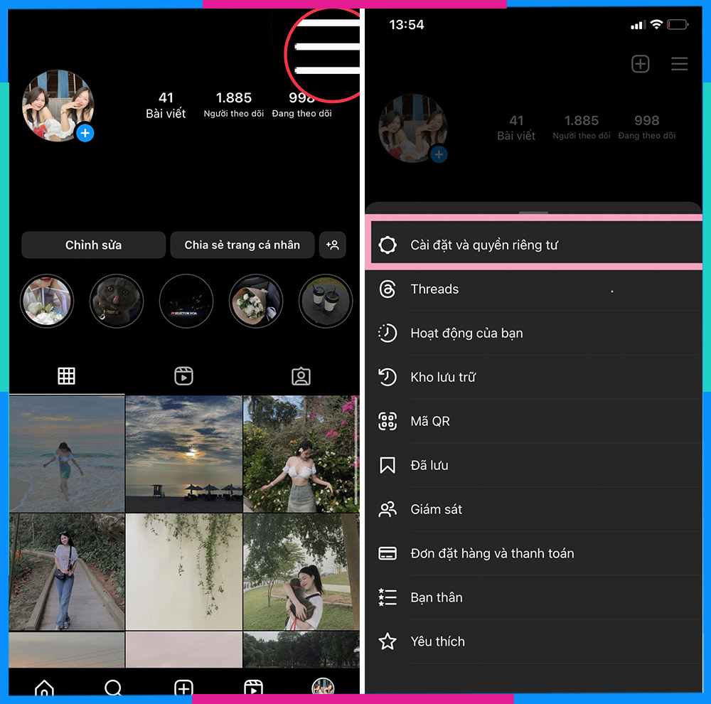 Đăng video chất lượng cao Instagram b1