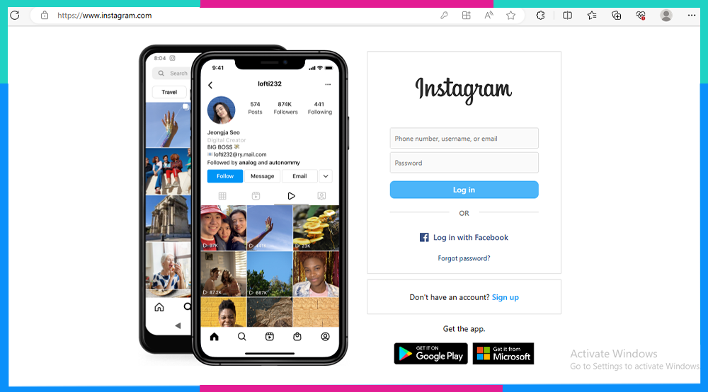 Tải Instagram cho máy tính win qua Microsoft Store b7