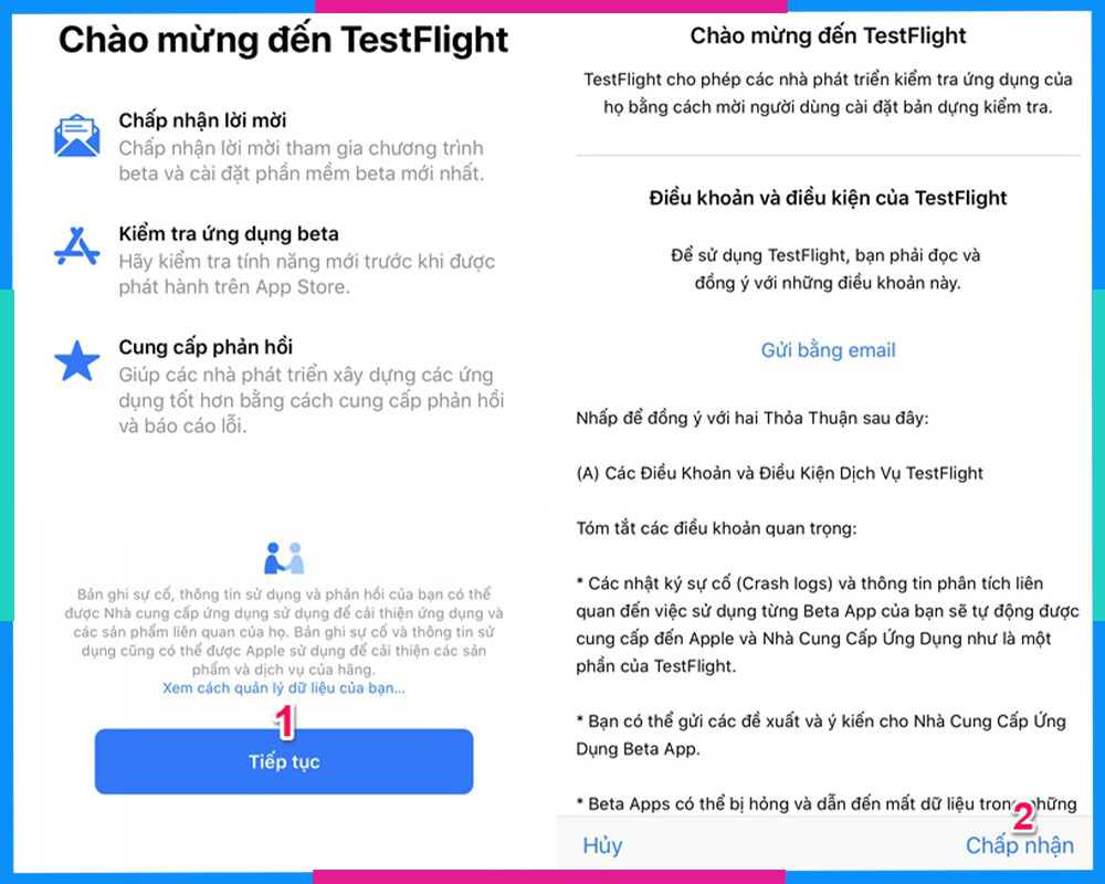 Cách tải Facebook Lite cho iPhone TestFlight B2