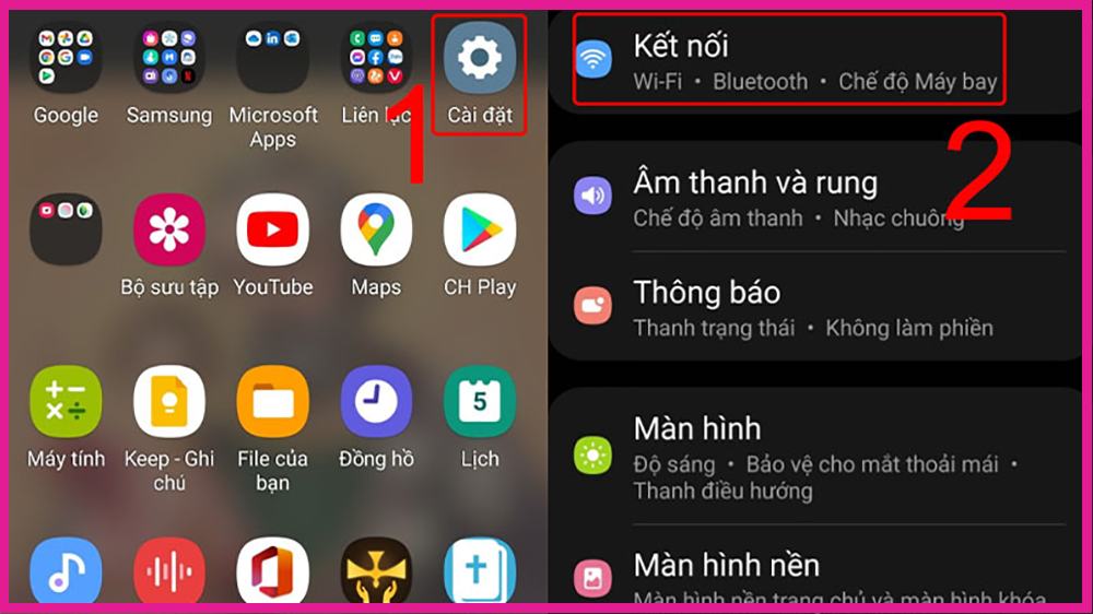 Kiểm tra mạng 4G mạng LTE Android 1